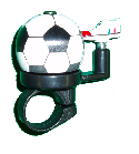 Bicycle Bell - Soccer Ball and Boot