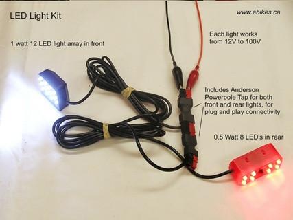 GrinTech LED light kit 12V to 100V