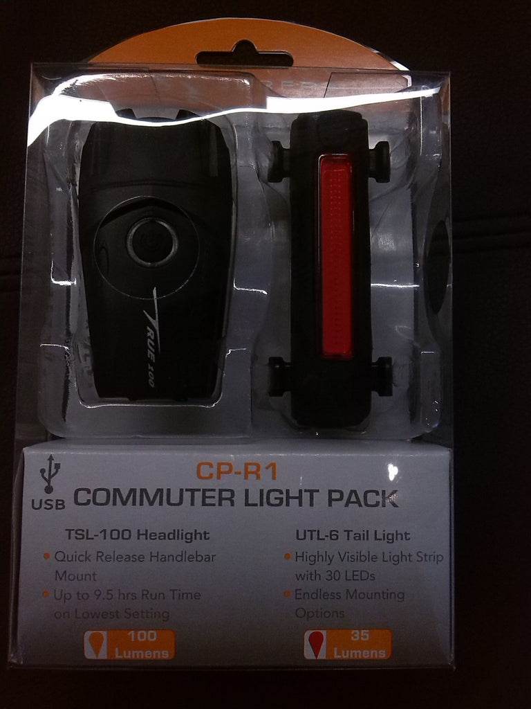 Serfas CP-R1 Commuter Light Combo Pack